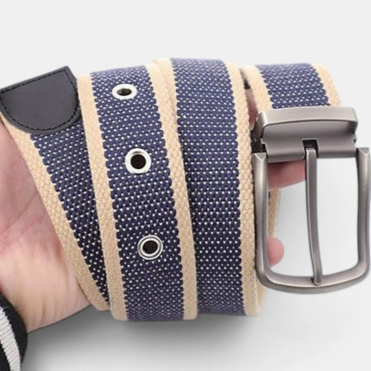Men's Woven Polyester Canvas Belt Pin Buckle | Torvex | Beltary