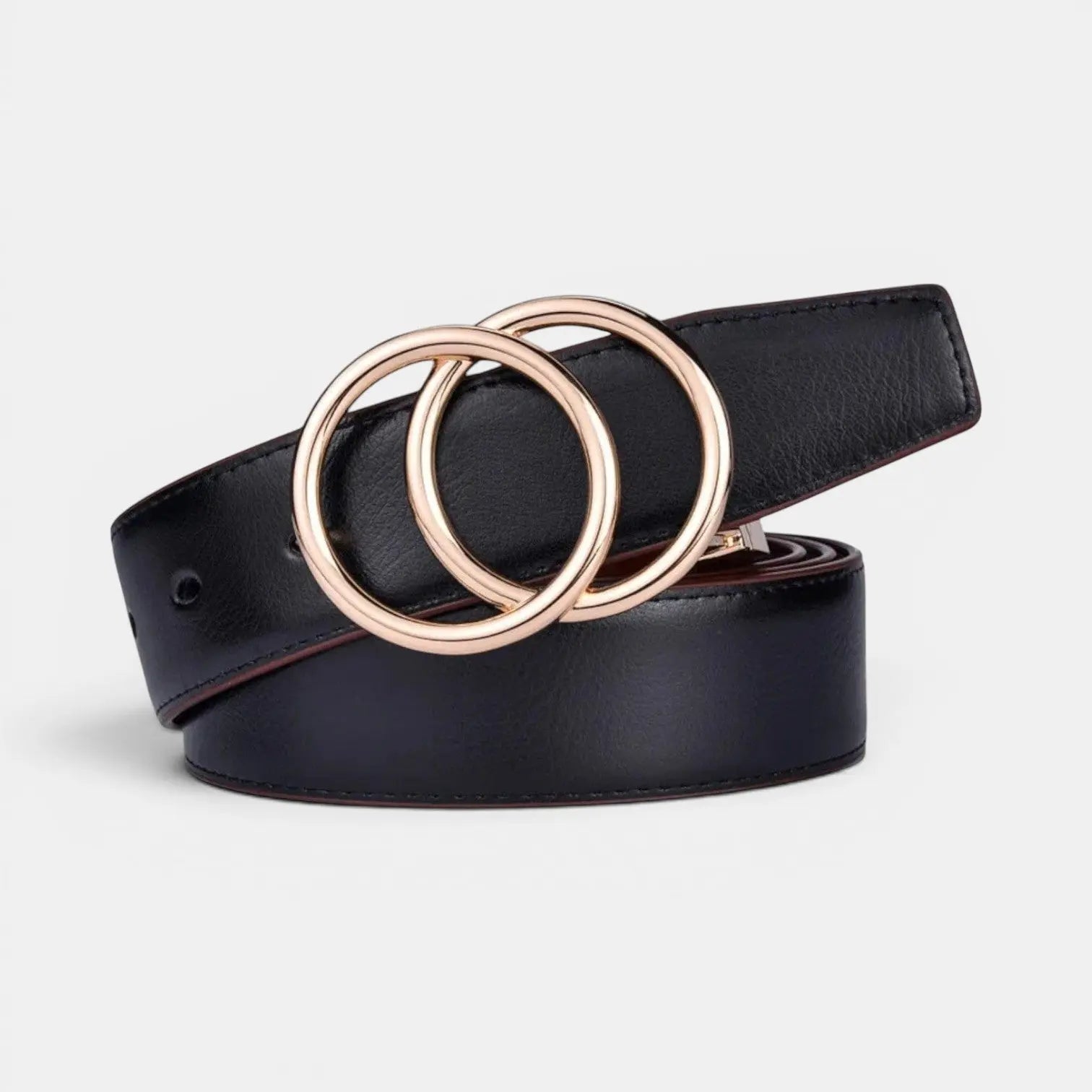 Reversible Leather Belt for Women Double Ring Buckle | Lorvex | Beltary