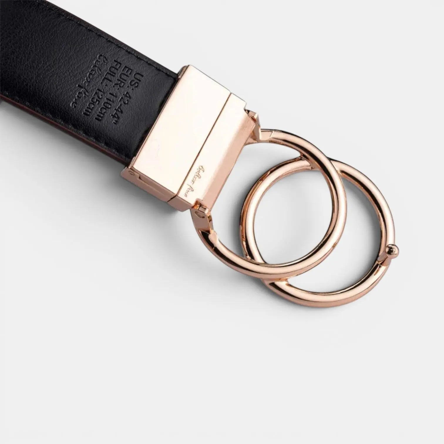 Reversible Leather Belt for Women Double Ring Buckle | Lorvex | Beltary