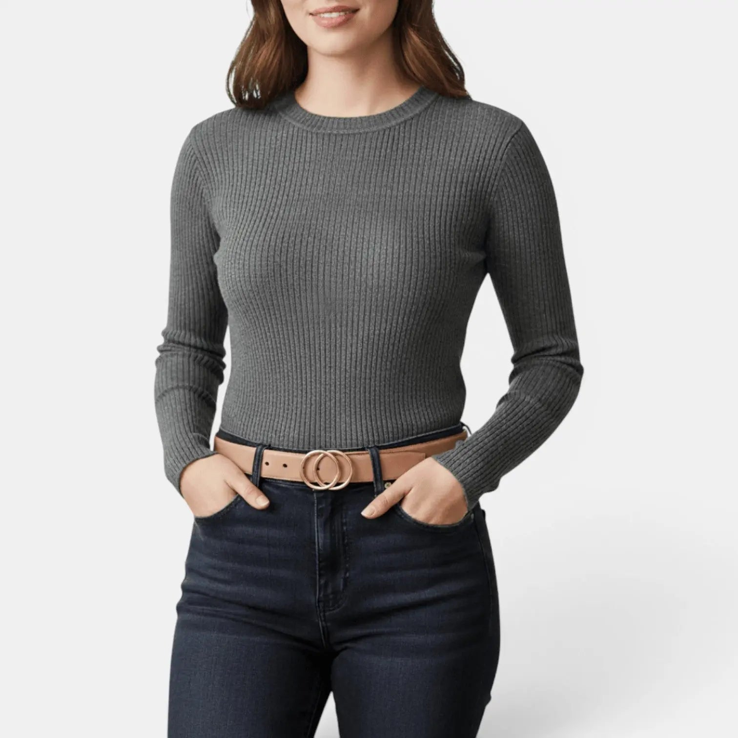 Reversible Leather Belt for Women Double Ring Buckle | Lorvex | Beltary