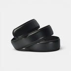 Smooth Leather Belt Without Automatic Buckle for Men's Suits | Corvil | Beltary