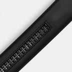 Smooth Leather Belt Without Automatic Buckle for Men's Suits | Corvil | Beltary