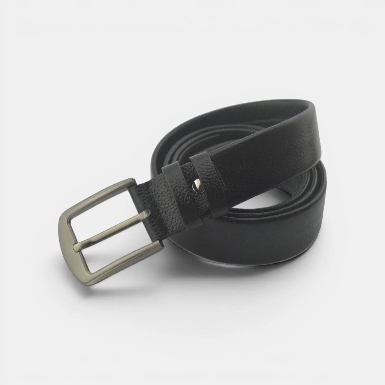 Smooth Leather Money Belt with Hidden Pocket Unisex | Valtex | Beltary