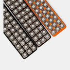 Studded Leather Belt Rivets Triple Prong Buckle Unisex | Rivex | Beltary