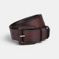 Unisex Leather Belt Large Size Square Buckle | Kervax | Beltary