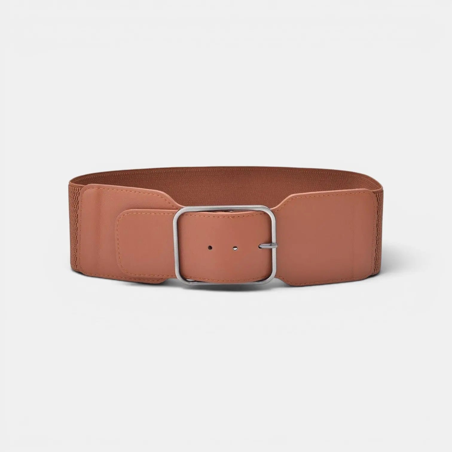Wide Elastic Belt Women High Waist Gold Buckle | Calvex | Beltary