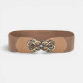 Wide Elastic High Waist Belt for Women Floral Buckle | Tolvex | Beltary