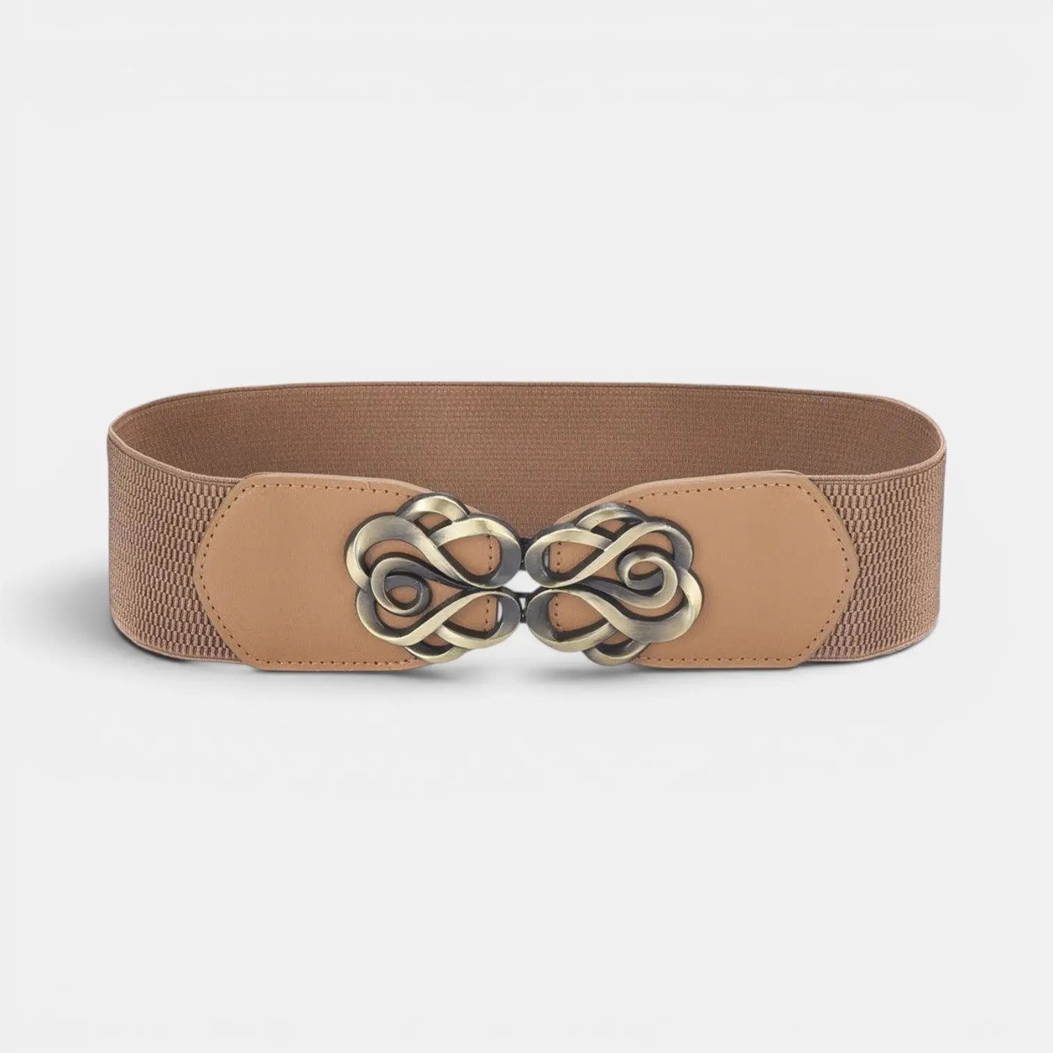 Wide Elastic High Waist Belt for Women Floral Buckle | Tolvex | Beltary