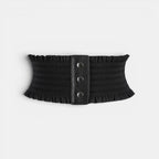 Wide Smooth Elastic Fabric Belt Women's High Waist | Belvox | Beltary