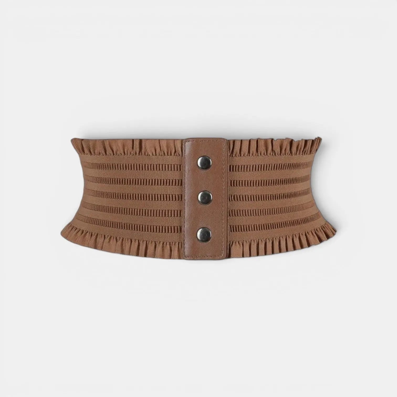 Wide Smooth Elastic Fabric Belt Women's High Waist | Belvox | Beltary
