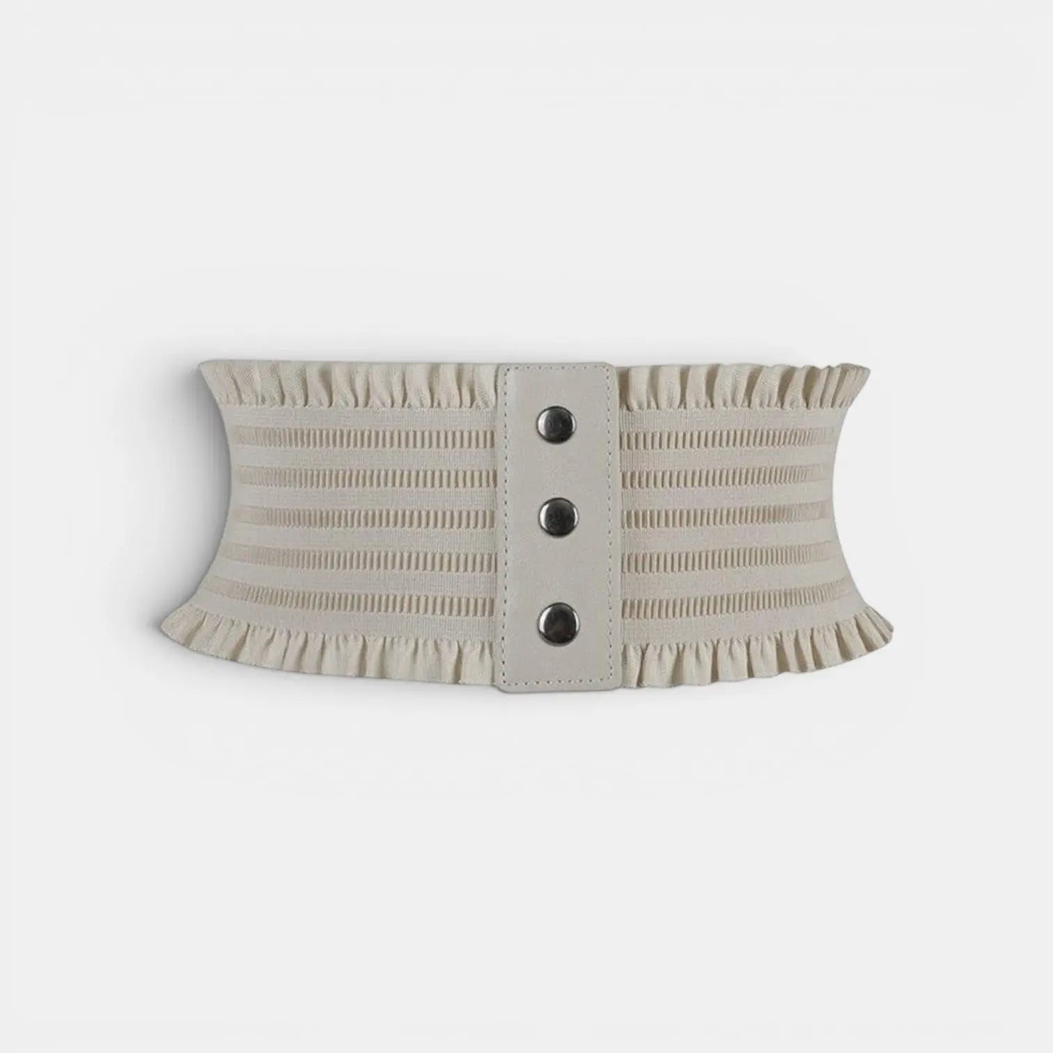Wide Smooth Elastic Fabric Belt Women's High Waist | Belvox | Beltary