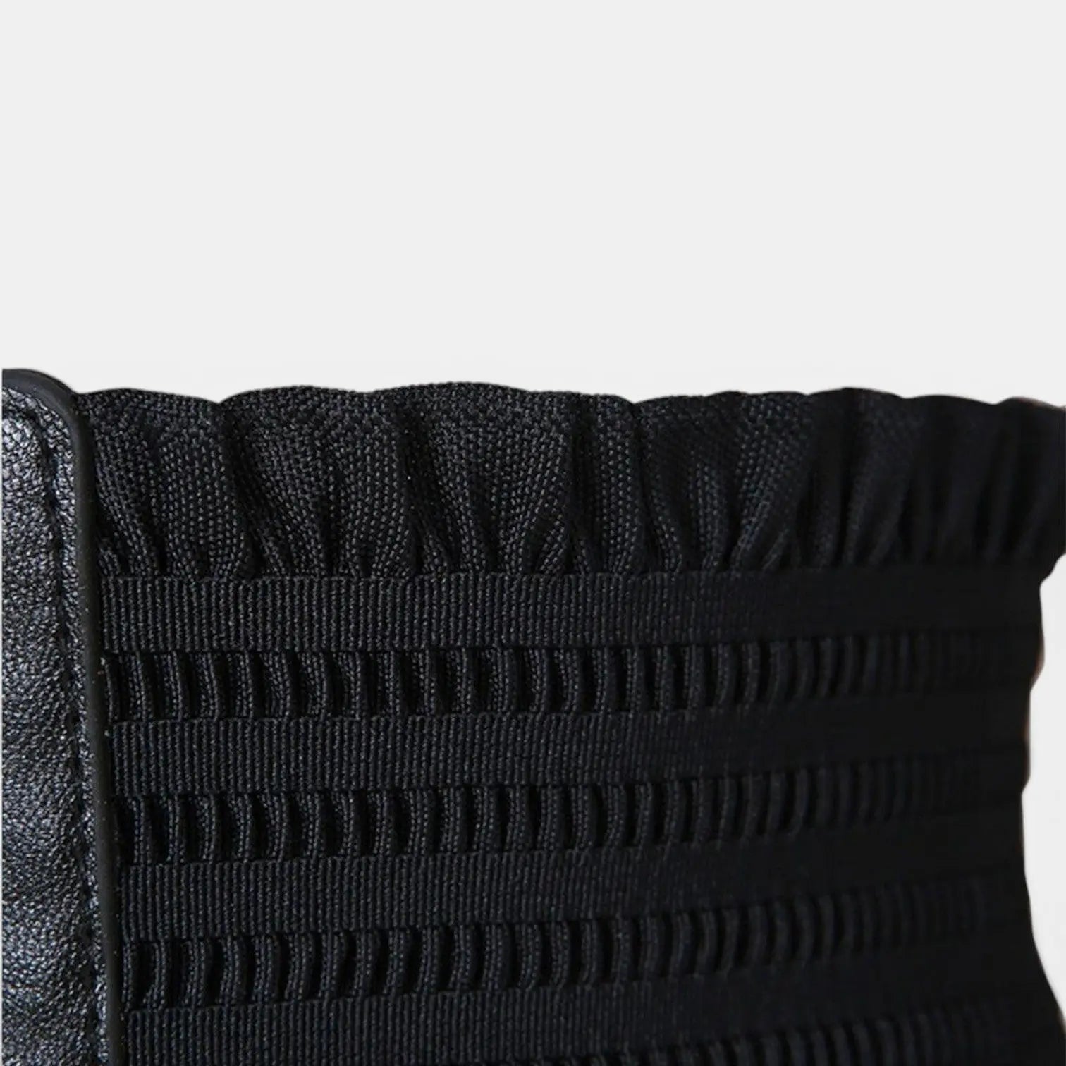 Wide Smooth Elastic Fabric Belt Women's High Waist | Belvox | Beltary
