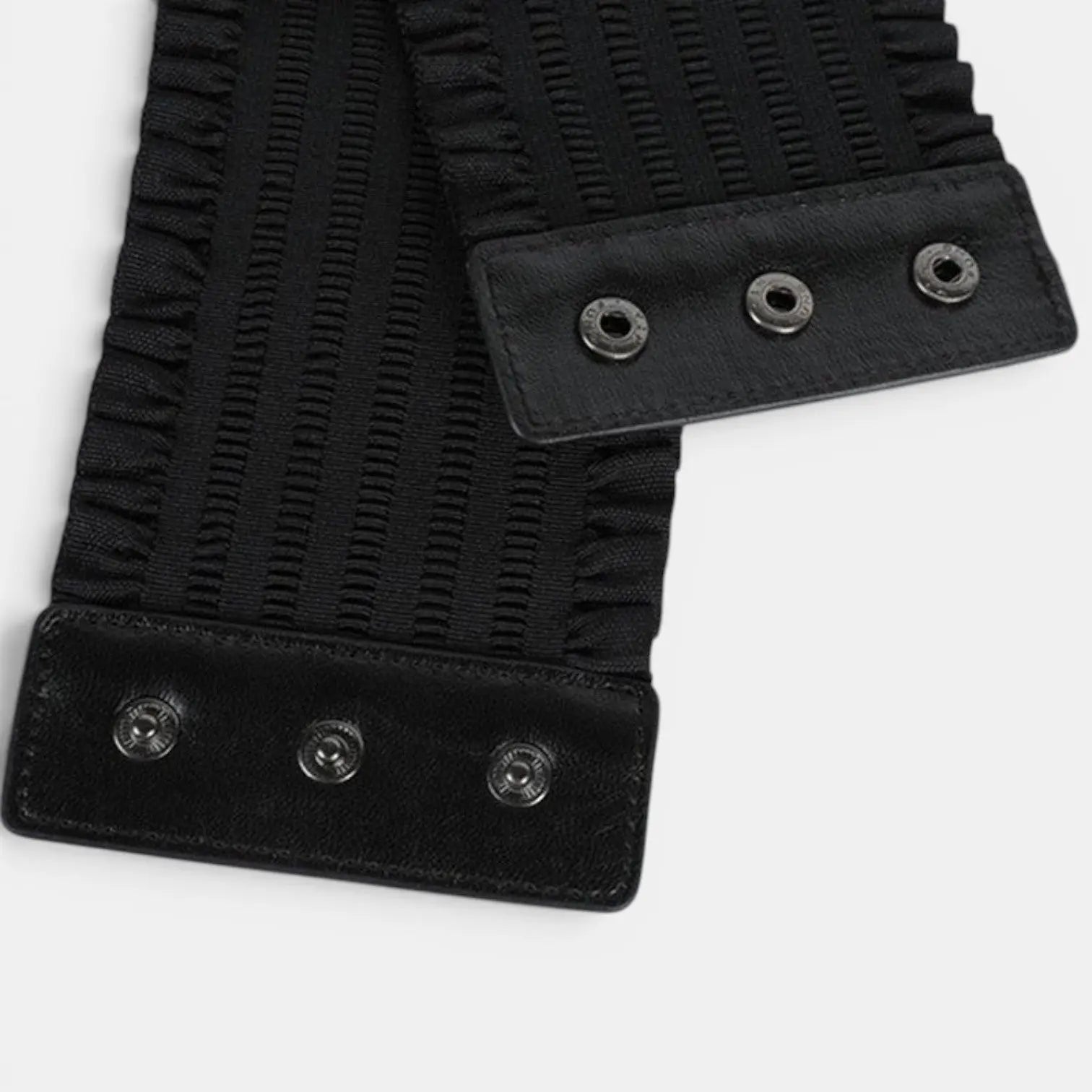 Wide Smooth Elastic Fabric Belt Women's High Waist | Belvox | Beltary