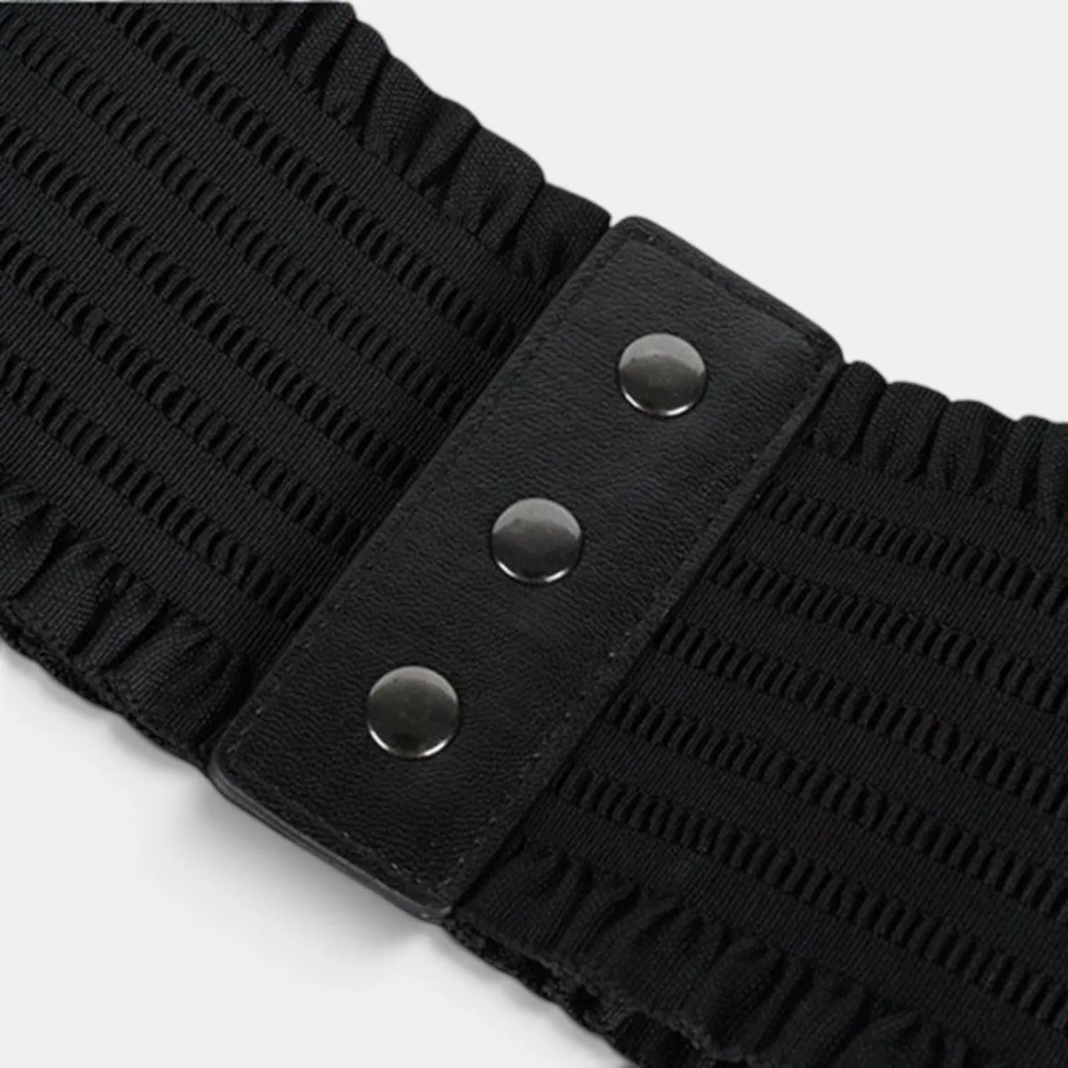 Wide Smooth Elastic Fabric Belt Women's High Waist | Belvox | Beltary