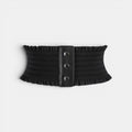 Wide Smooth Elastic Fabric Belt Women's High Waist | Belvox | Beltary