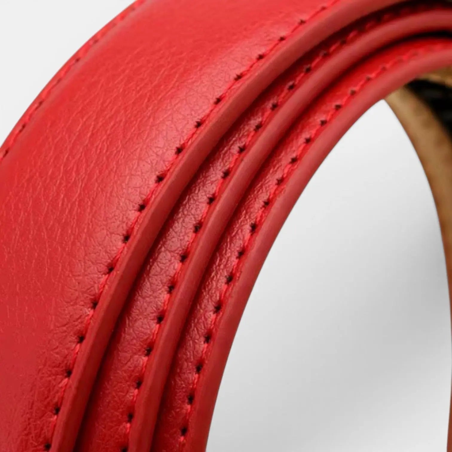 Women's Automatic Leather Belt with Diamante Buckle | Zelvex | Beltary