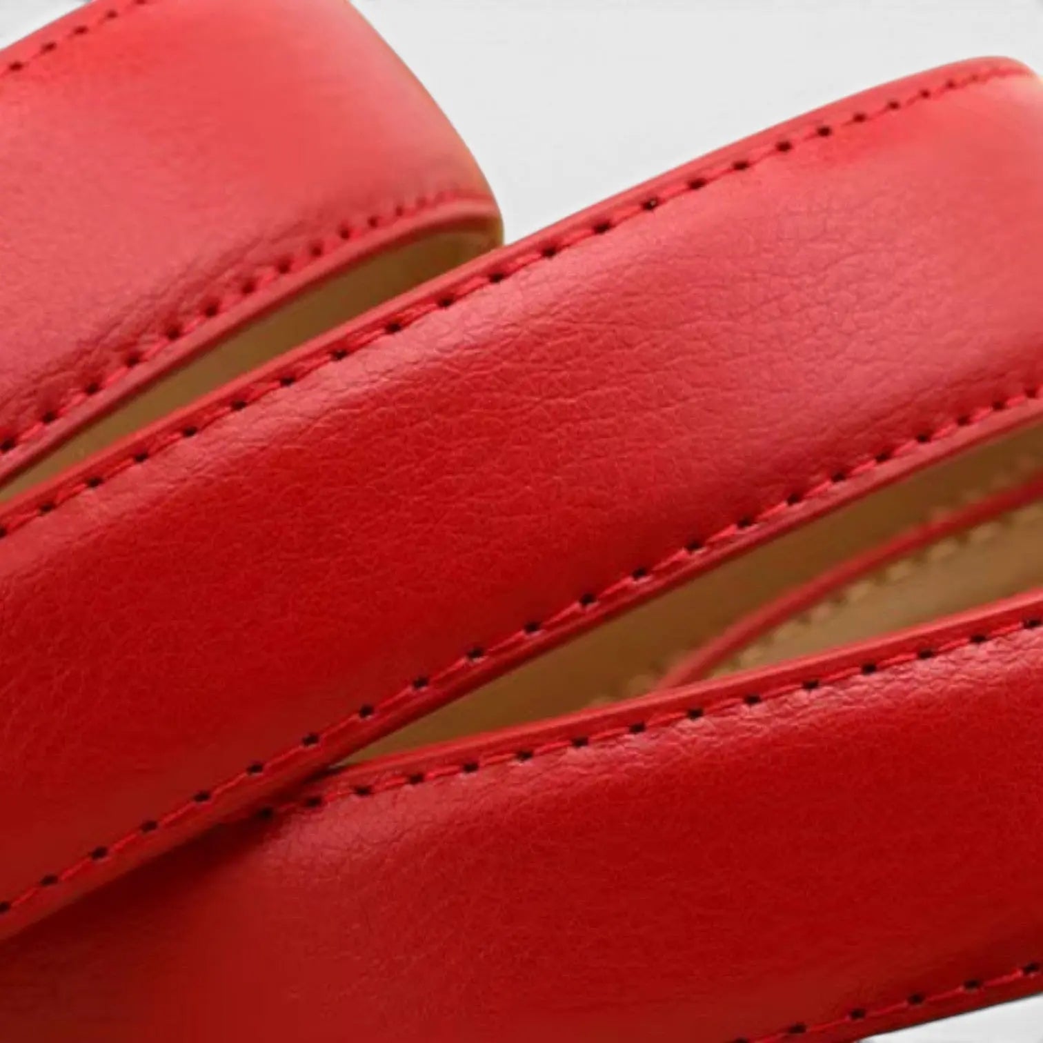 Women's Automatic Leather Belt with Diamante Buckle | Zelvex | Beltary