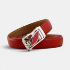 Women's Automatic Leather Belt with Diamante Buckle | Zelvex | Beltary