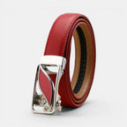 Women's Automatic Leather Belt with Diamante Buckle | Zelvex | Beltary