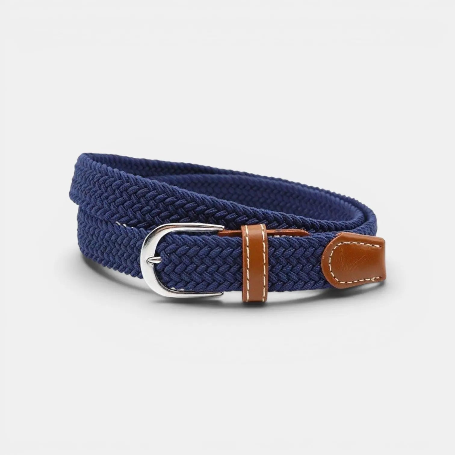 Women's Elasticated Braided Belt Buckle-Free No Holes | Trelvex | Beltary