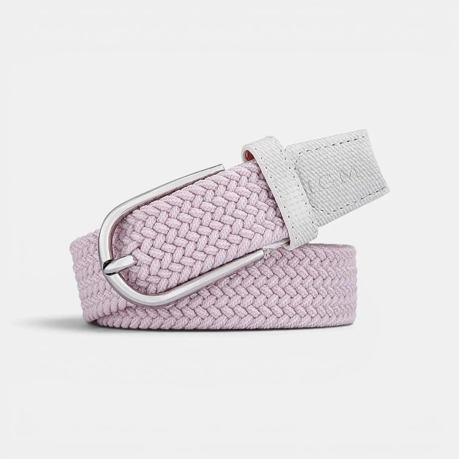 Women's Elasticated Woven Belt with Rounded Buckle | Telvorx | Beltary