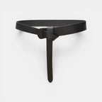 Women's Grained Leather Tie Belt Without Buckle | Gralvex | Beltary