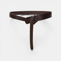 Women's Grained Leather Tie Belt Without Buckle | Gralvex | Beltary