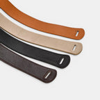 Women's Grained Leather Tie Belt Without Buckle | Gralvex | Beltary