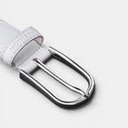 Women's Multicolour Braided Elastic Belt with Round Buckle | Brelox | Beltary