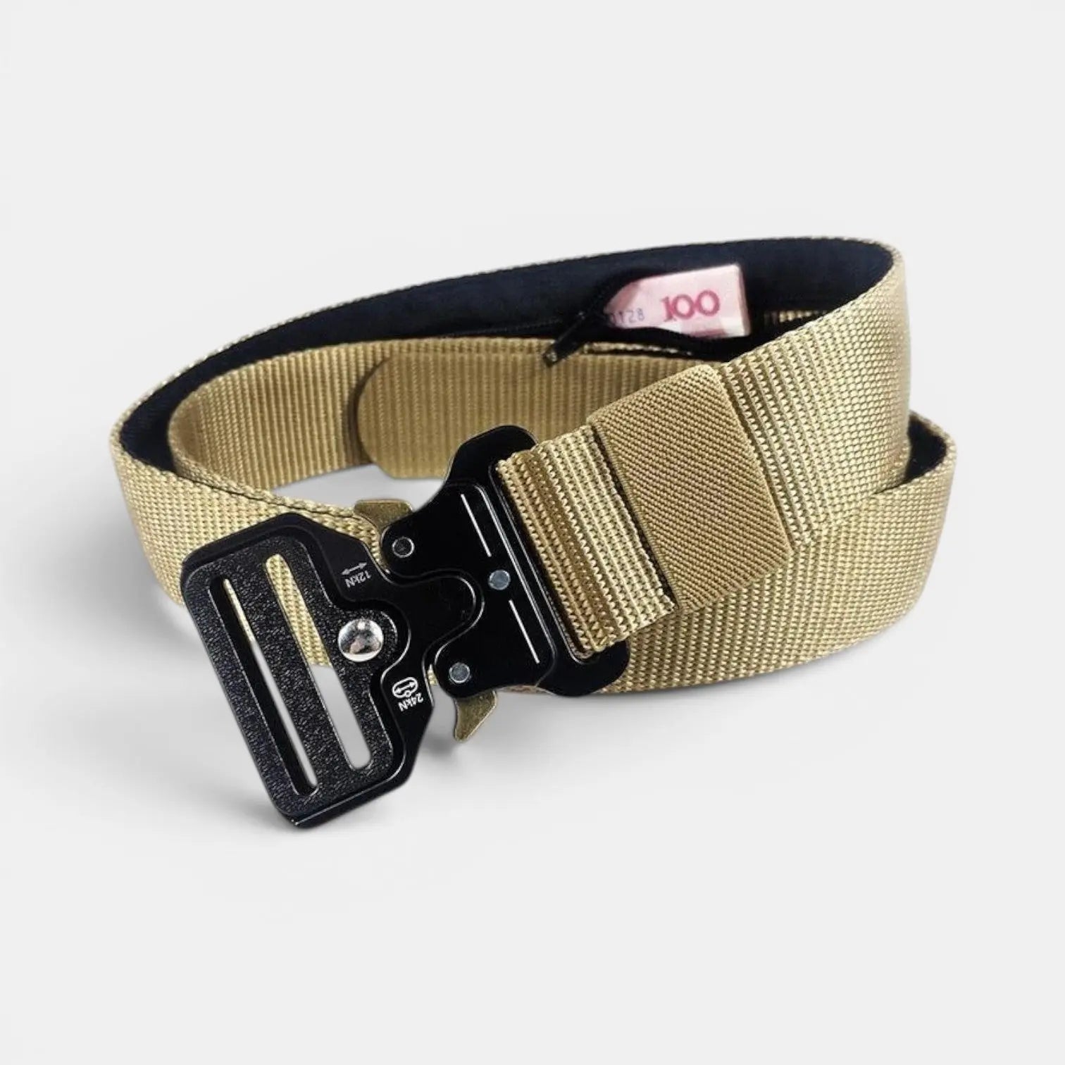 Women's Nylon Money Belt with Tactical Buckle | Zarvex | Beltary