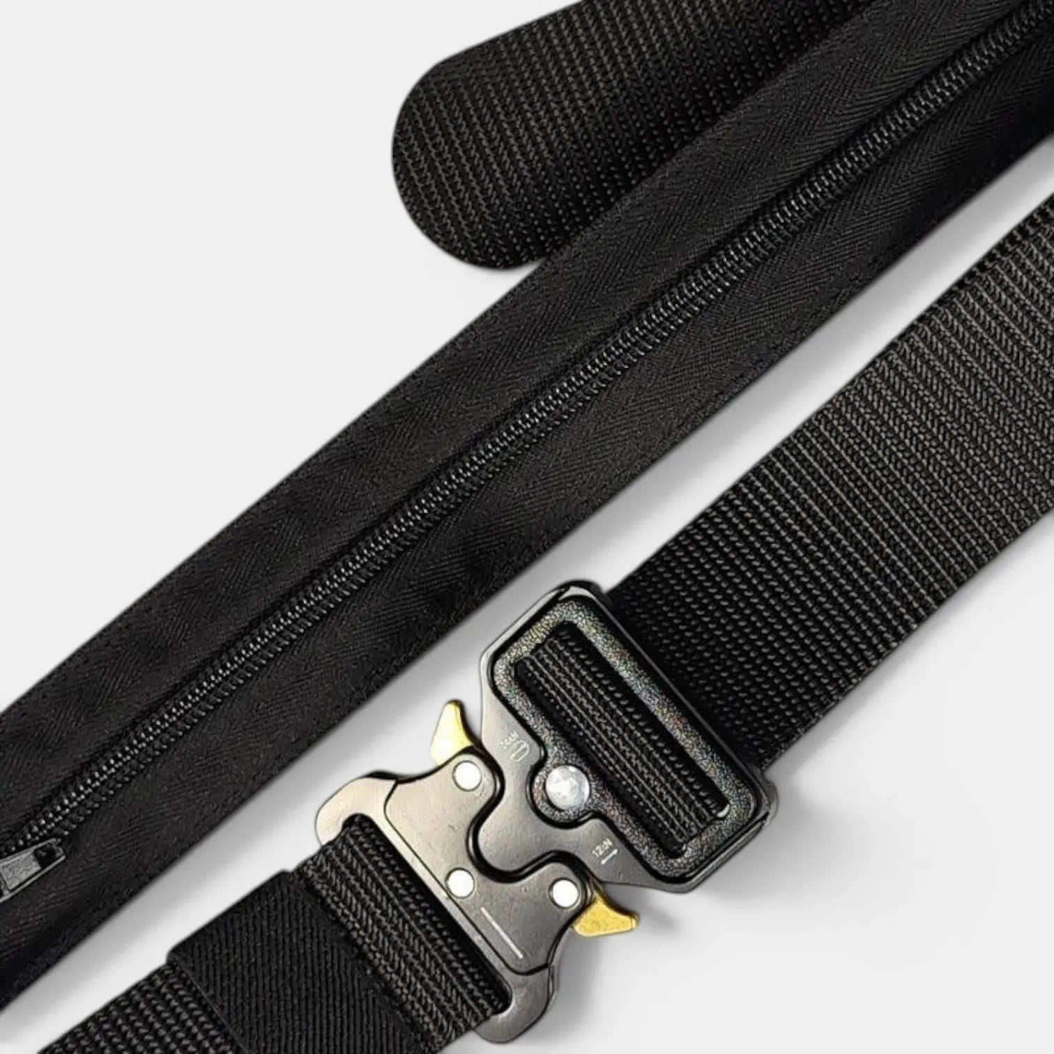 Women's Nylon Money Belt with Tactical Buckle | Zarvex | Beltary