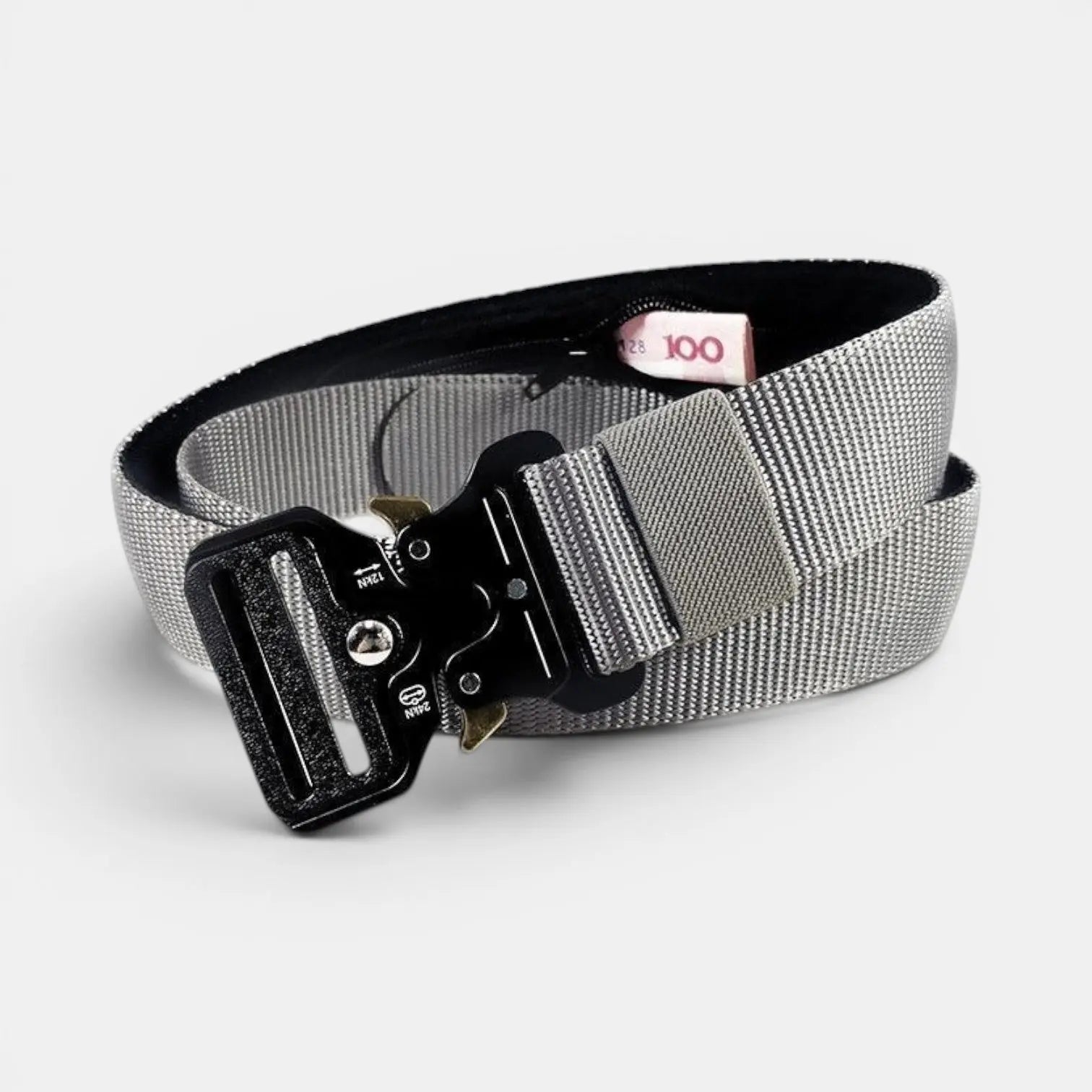 Women's Nylon Money Belt with Tactical Buckle | Zarvex | Beltary
