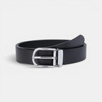 Women's Smooth Leather Belt Plus Size Rounded Buckle | Granvex | Beltary