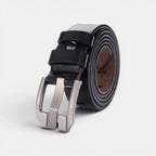 Women's Smooth Leather Belt Rectangular Buckle with Prong | Rolvex | Beltary