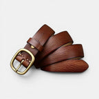 Women's Thin Full Grain Leather Belt Distressed Look | Valnex | Beltary