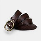 Women's Thin Full Grain Leather Belt Distressed Look | Valnex | Beltary