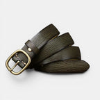 Women's Thin Full Grain Leather Belt Distressed Look | Valnex | Beltary