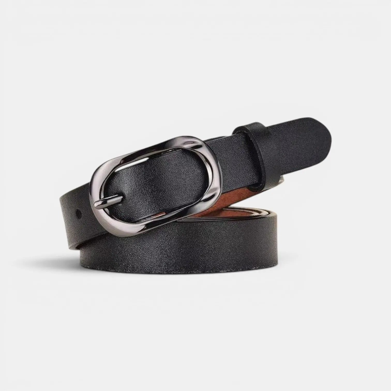 Women's Thin Leather Belt for Jeans with Pin Buckle | Carvoli | Beltary