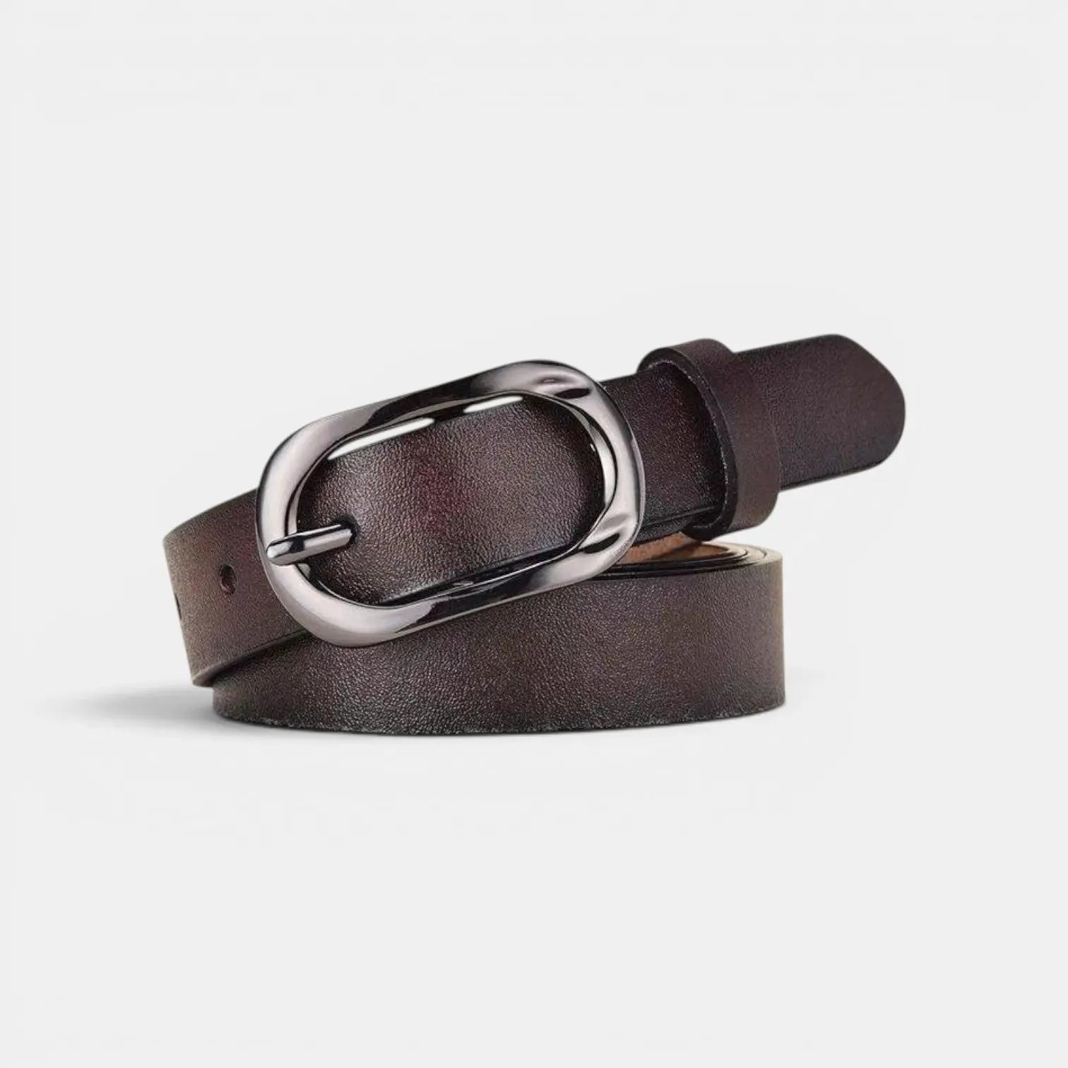 Women's Thin Leather Belt for Jeans with Pin Buckle | Carvoli | Beltary