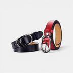 Women's Thin Leather Belt for Jeans with Pin Buckle | Carvoli | Beltary