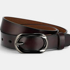 Women's Thin Leather Belt for Jeans with Pin Buckle | Carvoli | Beltary