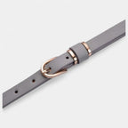 Women's Thin Leather Belt Gold Buckle 7 Colours | Gilvex | Beltary