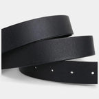 Women's Thin Leather Belt Oval Buckle 6 Colours | Luvrix | Beltary