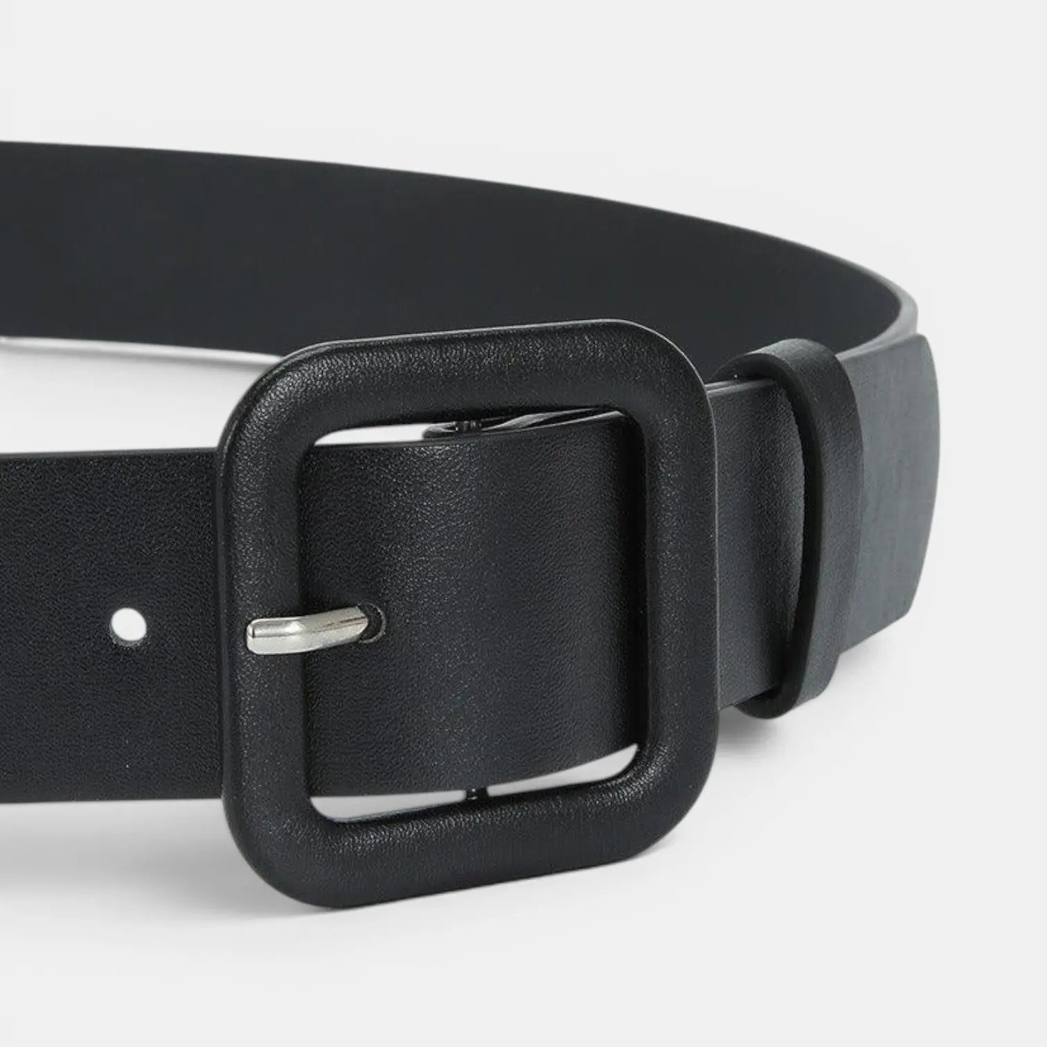 Women's Vegan Faux Leather Belt Colourful Square Buckle | Teivox | Beltary